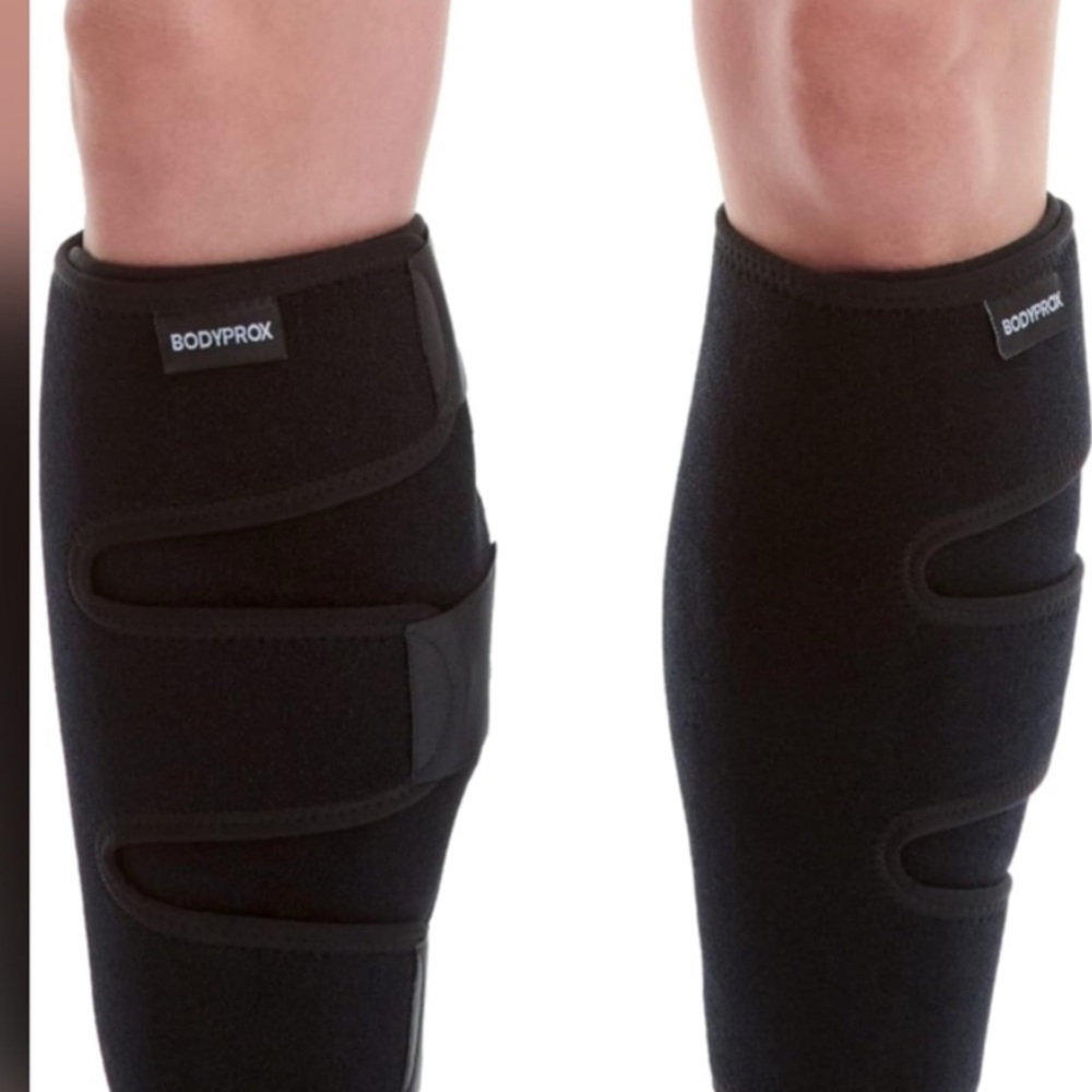 Bodyprox Calf Support Brace 2 Pack, Adjustable Compression Calf Wrap